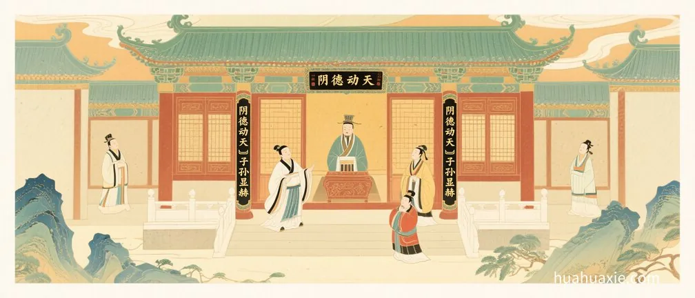 阴德动天　子孙显赫