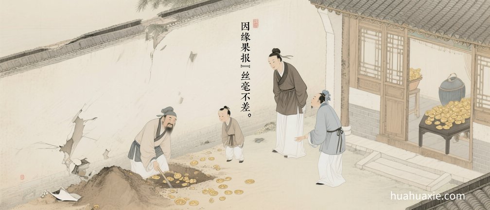 因缘果报　丝毫不差