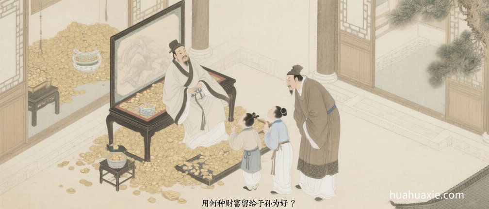用何种财富留给子孙为好？
