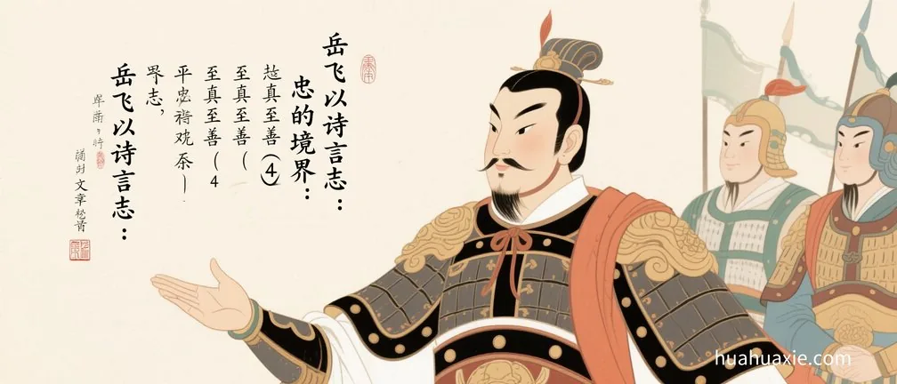 岳飞以诗言志：忠的境界 至真至善（4）