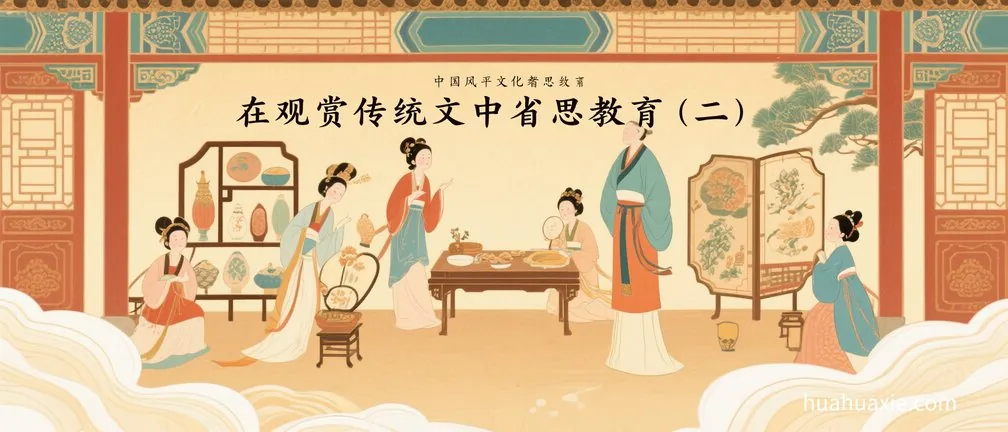 在观赏传统文化中省思教育（二）