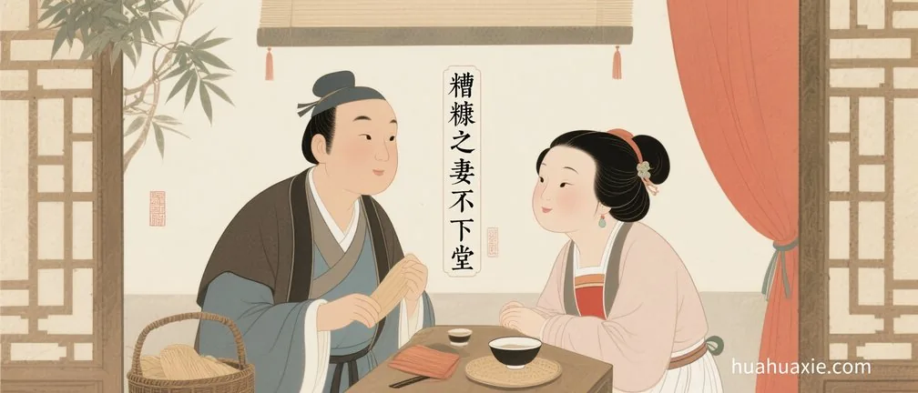 糟糠之妻不下堂
