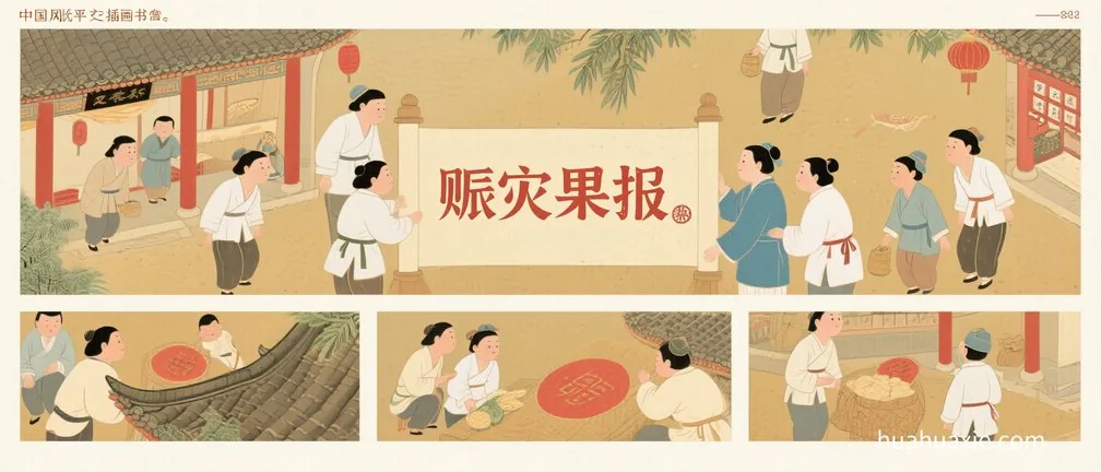 赈灾果报