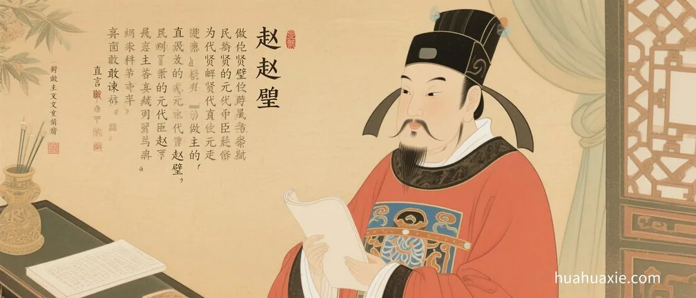 直言敢谏　为民做主的元代贤臣赵璧