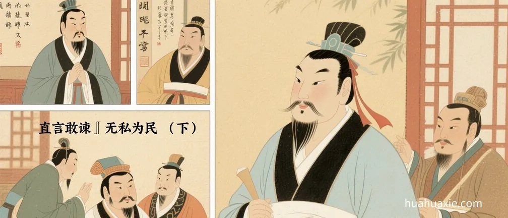 直言敢谏　无私为民（下）