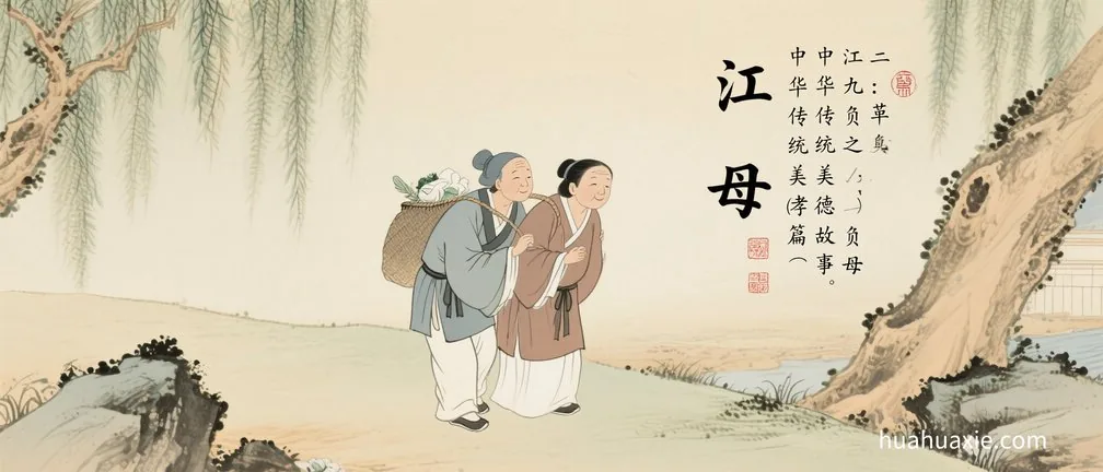 中华传统美德故事（孝篇）之九：江革负母