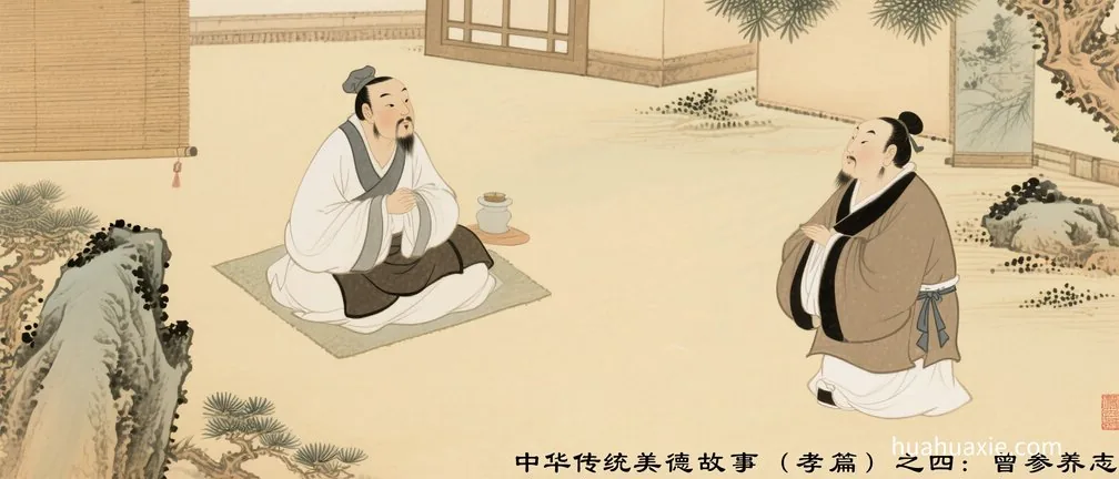 中华传统美德故事（孝篇）之四：曾参养志