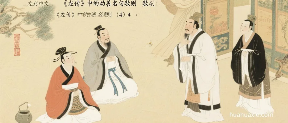 《左传》中的劝善名句数则（4）
